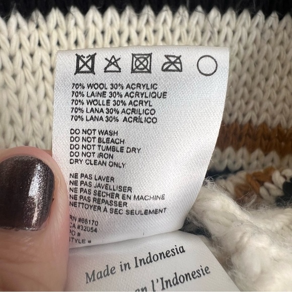 Rue Stiic Wool Sweater Medium - Picture 3 of 3